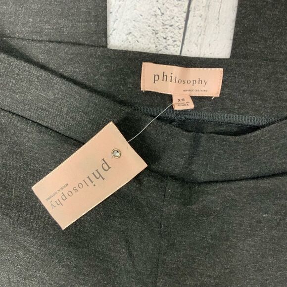 PHILOSOPHY Charcoal grey leggings - Picture 3 of 3